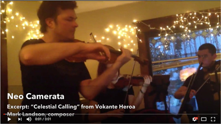 Neo Camerata live video of house concert