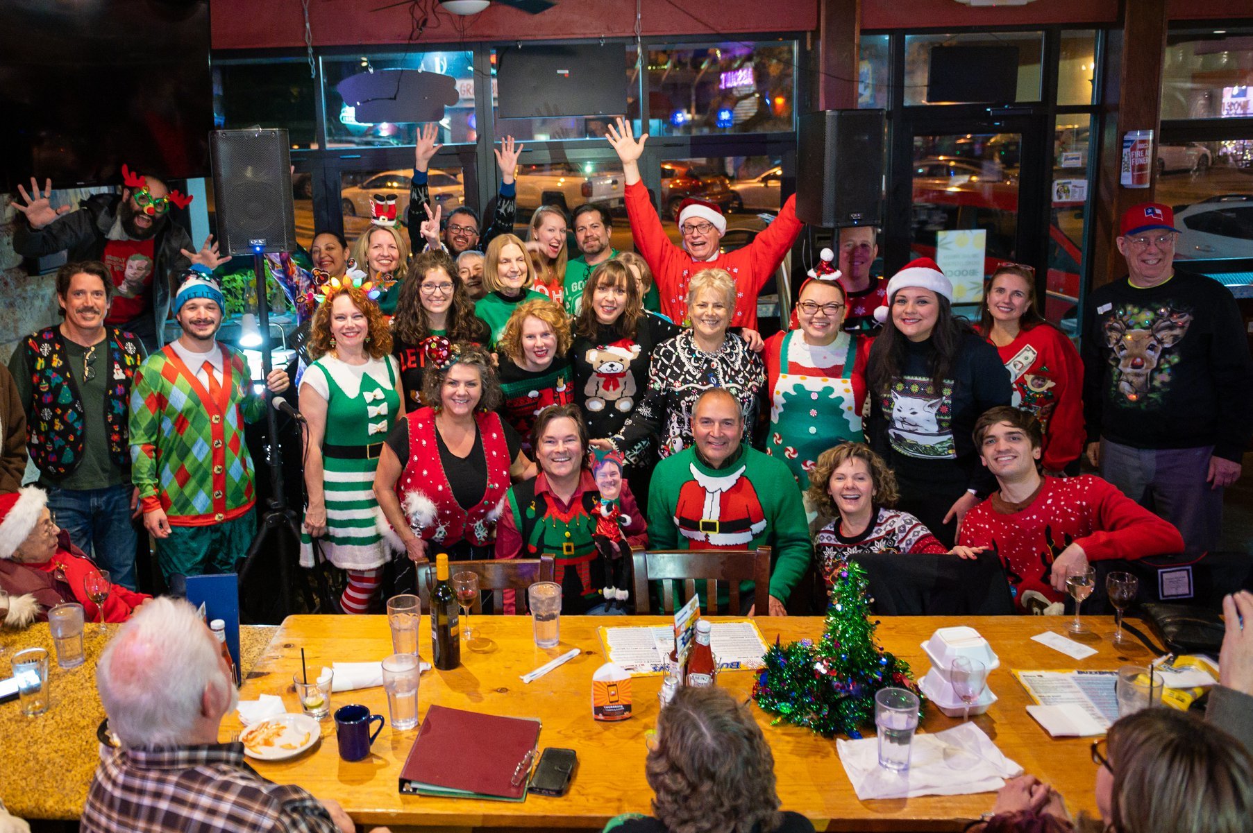 Ugly Sweater Night at Classical Open Mic