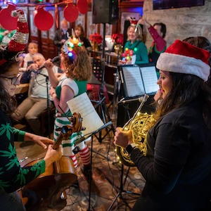 Ugly Sweater Night at Classical Open Mic photo 